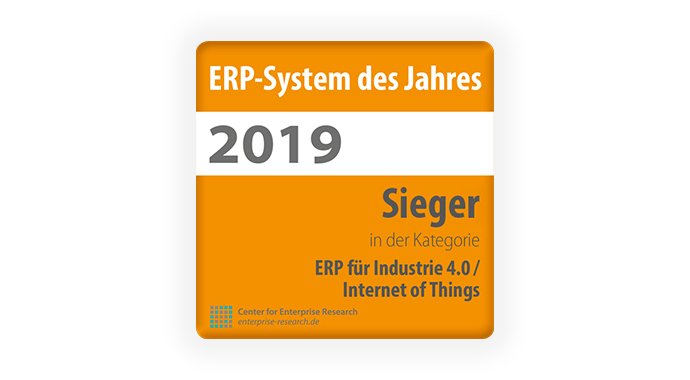 ERP System des Jahres 2019 Presse Vorschau